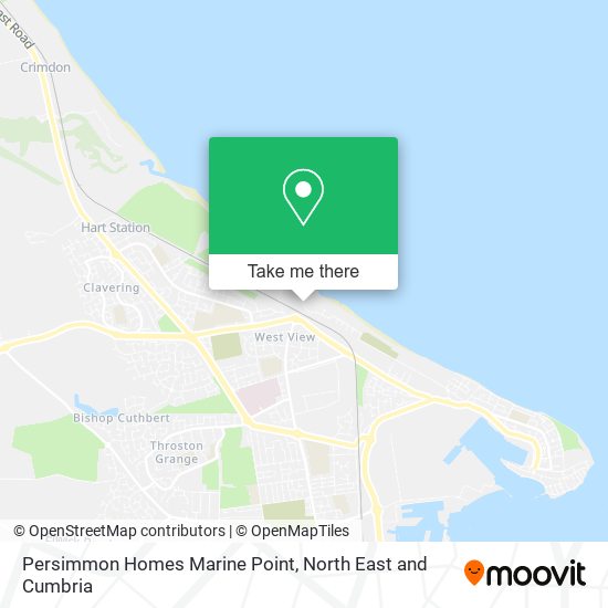 Persimmon Homes Marine Point map