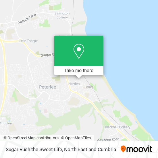 Sugar Rush the Sweet Life map