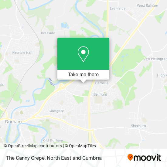 The Canny Crepe map