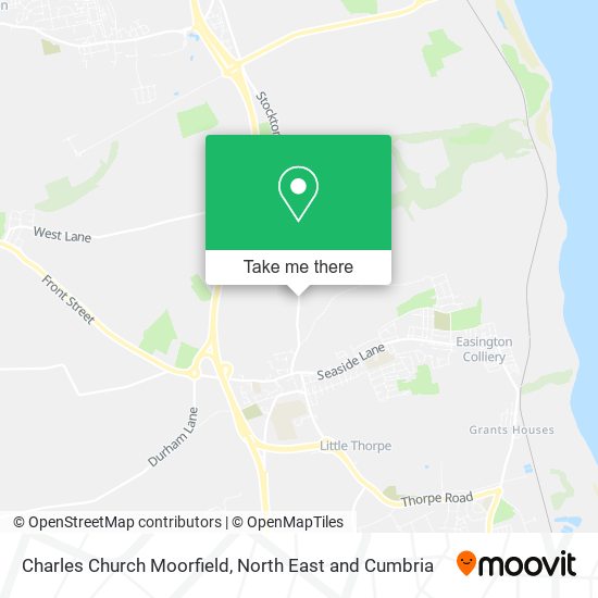 Charles Church Moorfield map