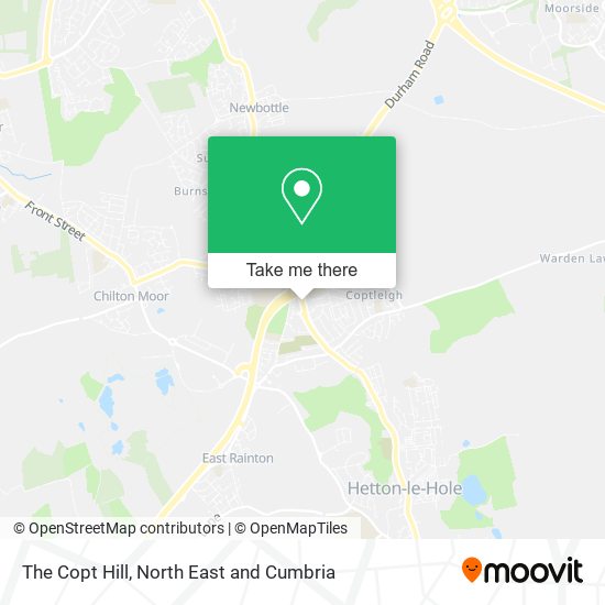 The Copt Hill map