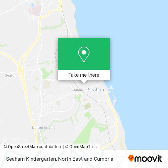 Seaham Kindergarten map
