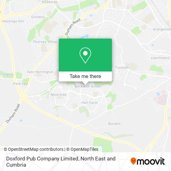 Doxford Pub Company Limited map