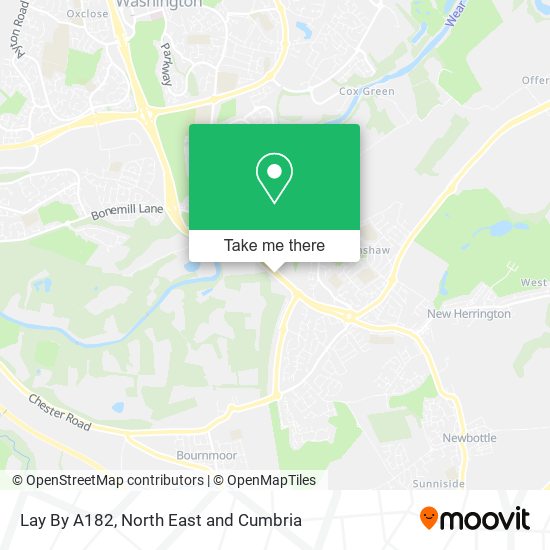 Lay By A182 map