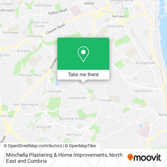 Minchella Plastering & Home Improvements map