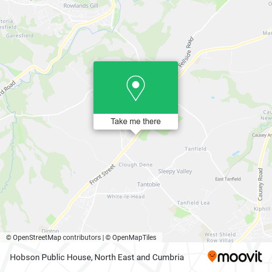Hobson Public House map