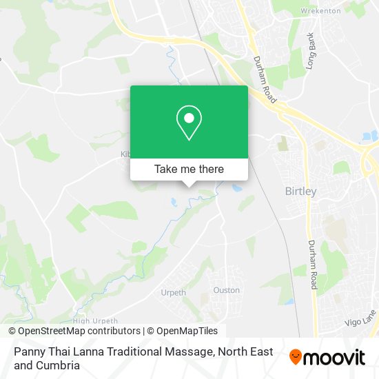 Panny Thai Lanna Traditional Massage map