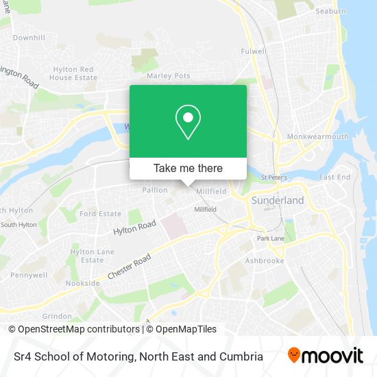 Sr4 School of Motoring map