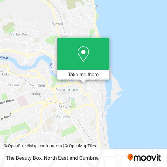 The Beauty Box map
