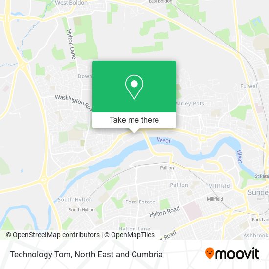 Technology Tom map