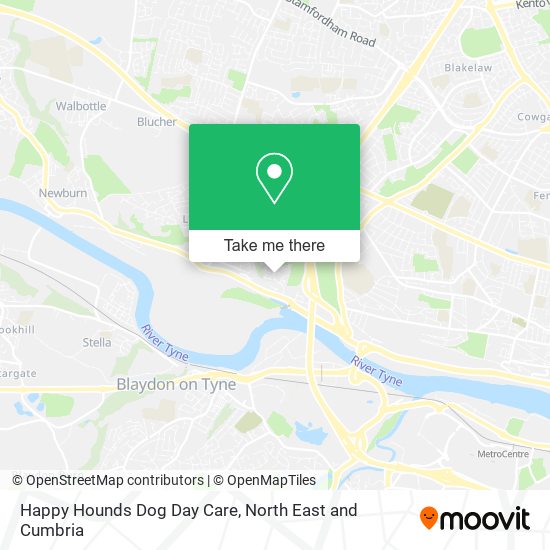 Happy Hounds Dog Day Care map
