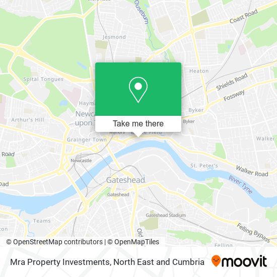 Mra Property Investments map