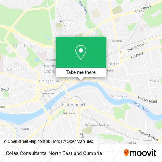 Coles Consultants map