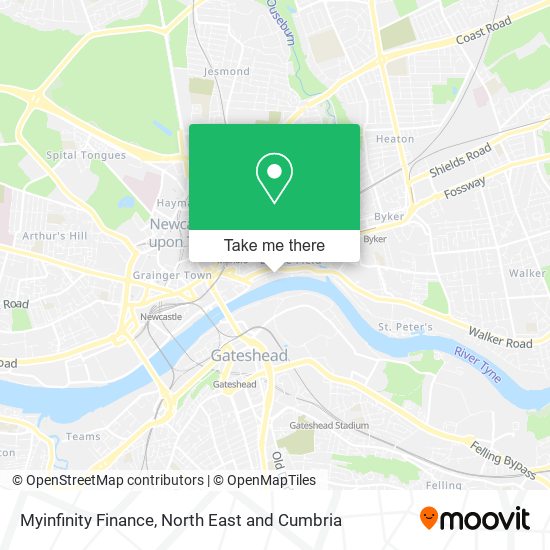 Myinfinity Finance map
