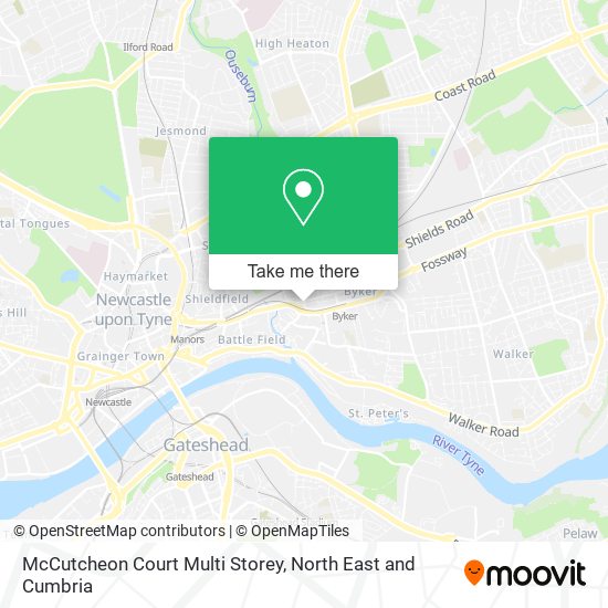 McCutcheon Court Multi Storey map