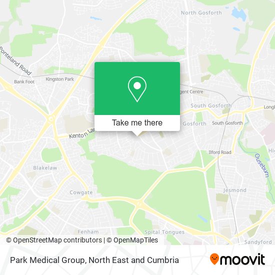 Park Medical Group map