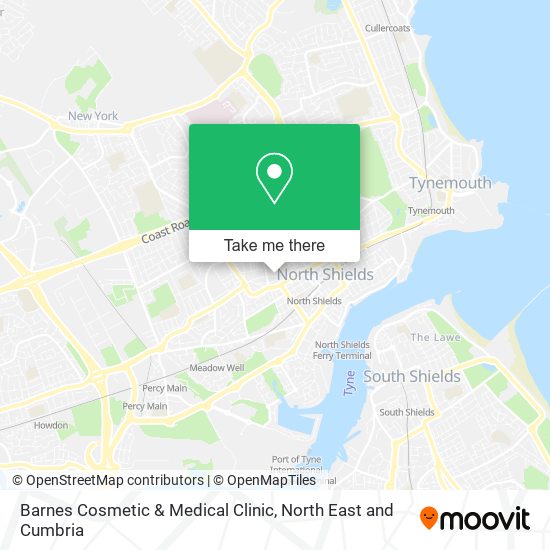Barnes Cosmetic & Medical Clinic map