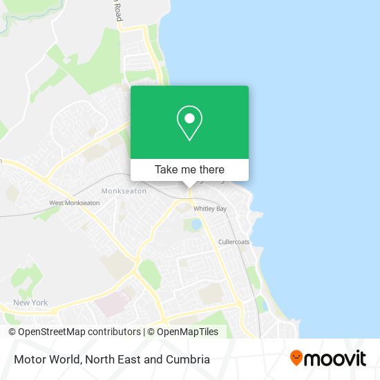 Motor World map