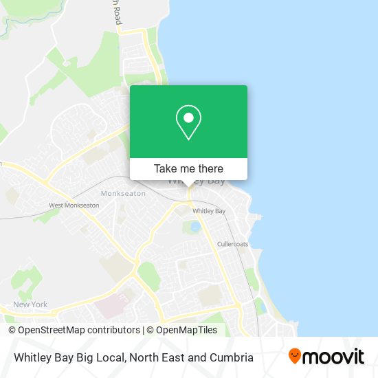 Whitley Bay Big Local map