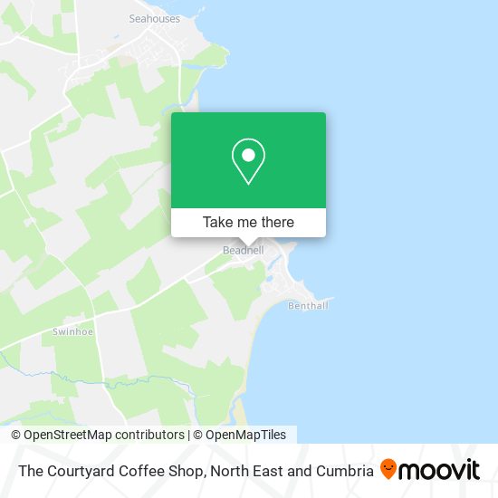 The Courtyard Coffee Shop map