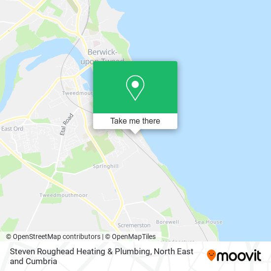 Steven Roughead Heating & Plumbing map