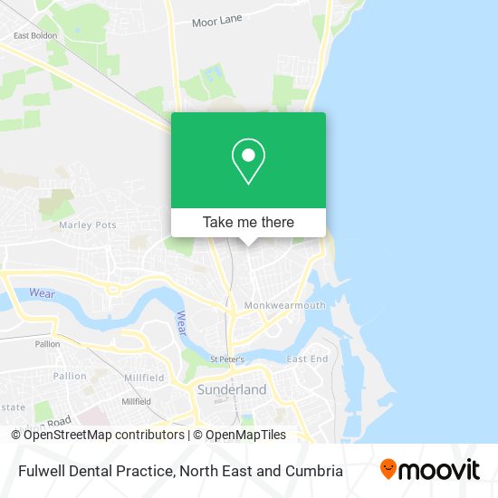Fulwell Dental Practice map