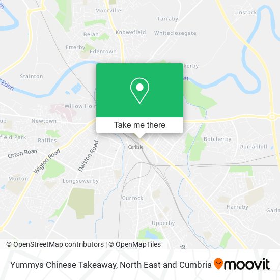 Yummys Chinese Takeaway map