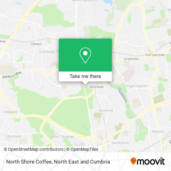North Shore Coffee map