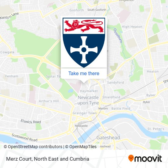 Merz Court map