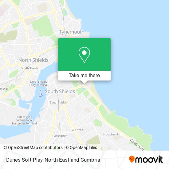 Dunes Soft Play map