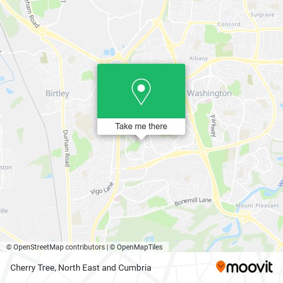 Cherry Tree map