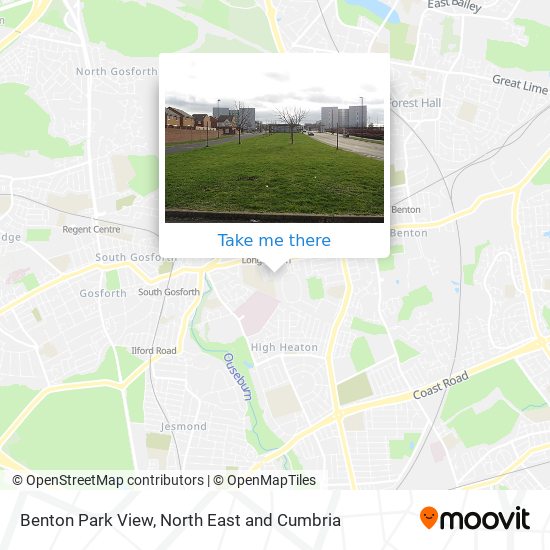 Benton Park View map