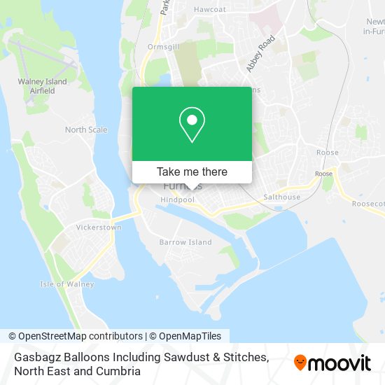 Gasbagz Balloons Including Sawdust & Stitches map