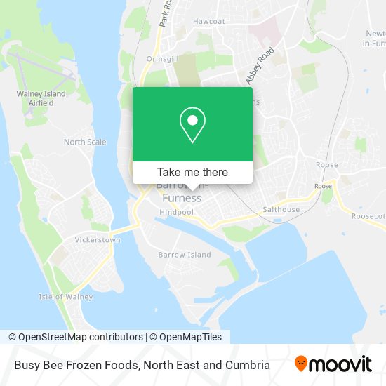 Busy Bee Frozen Foods map