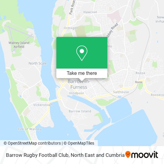 Barrow Rugby Football Club map
