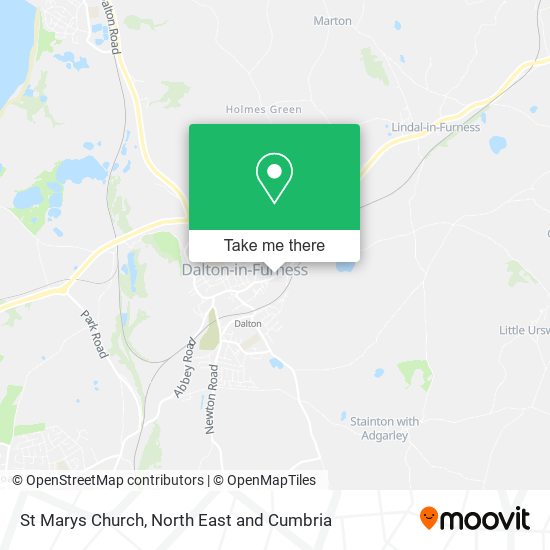 St Marys Church map