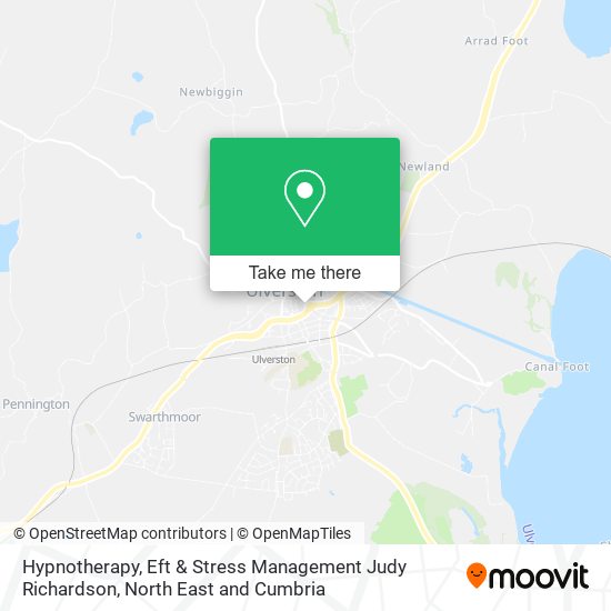 Hypnotherapy, Eft & Stress Management Judy Richardson map
