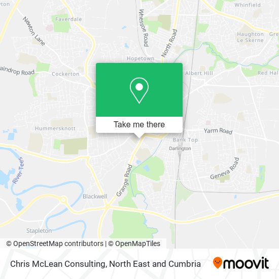 Chris McLean Consulting map