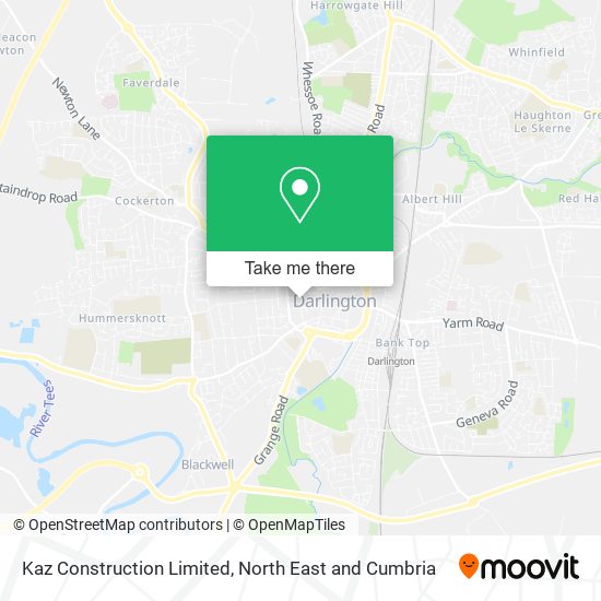 Kaz Construction Limited map