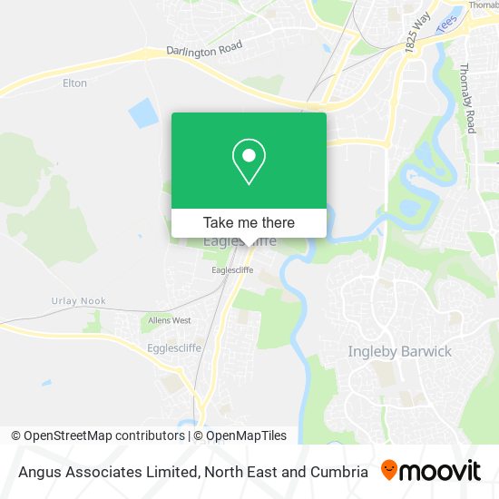 Angus Associates Limited map