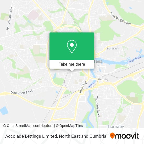 Accolade Lettings Limited map