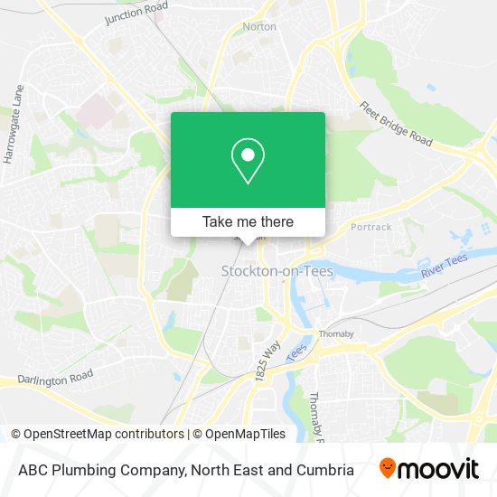 ABC Plumbing Company map