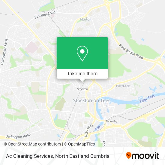 Ac Cleaning Services map