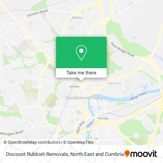 Discount Rubbish Removals map