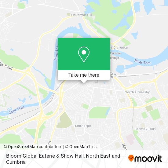 Bloom Global Eaterie & Show Hall map