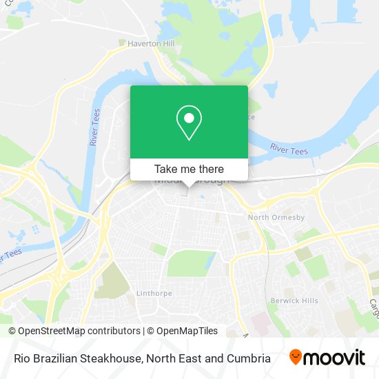 Rio Brazilian Steakhouse map