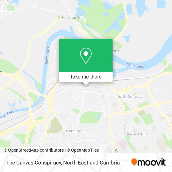 The Canvas Conspiracy map