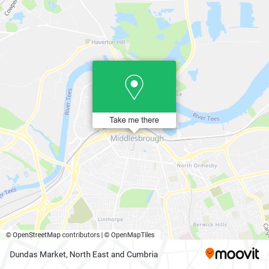 Dundas Market map