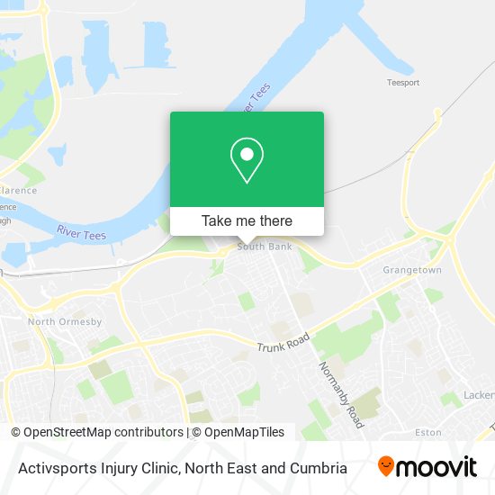 Activsports Injury Clinic map