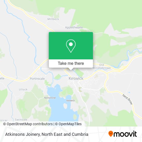 Atkinsons Joinery map